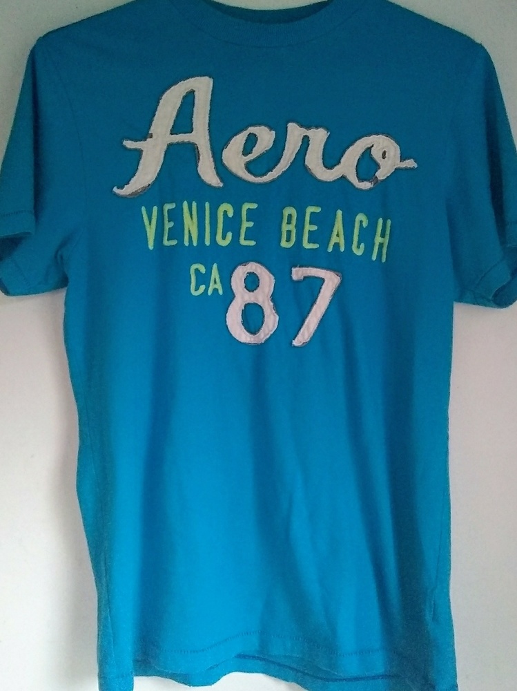 Blue Aeropostale Graphic T-Shirt